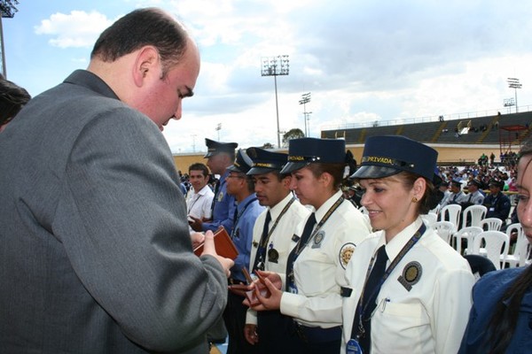 Existosa  fue la Celebración  del día del guarda  en Bogotá