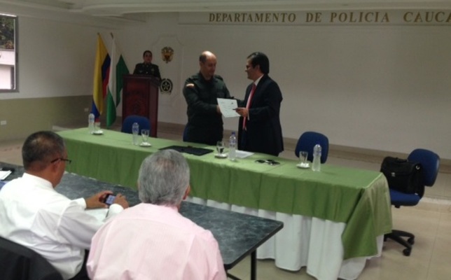 En Popayán, Superintendente firmó nueva alianza estratégica por la seguridad del Cauca